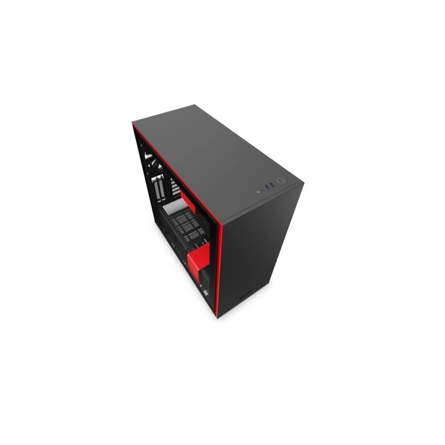 GAB NZXT H710i NEGRO/ROJO EATX CA-H710I-BR - Nzxt