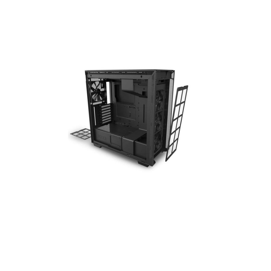 GAB NZXT H710 CRISTAL TEMPLADO NEGRO ATX CA-H710B-B1 - Nzxt