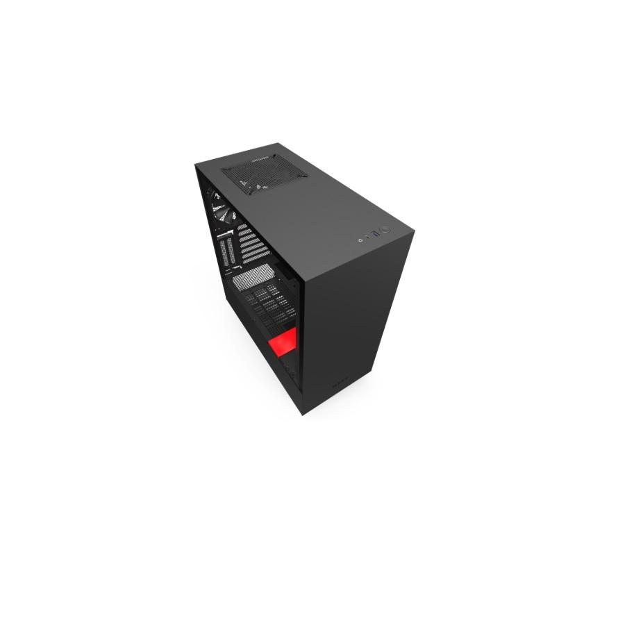 GAB NZXT H510i COMPACT NEGRO/ROJO ATX CA-H510I-BR - Código: CA-H510I-BR | Compra en Guadalajara