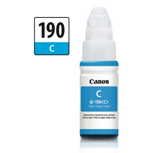 BOTELLA DE TINTA GI-190 C CYAN  70ML SERIE G PRIMERA GENER - Código: 0668C001AA | Compra en Guadalajara