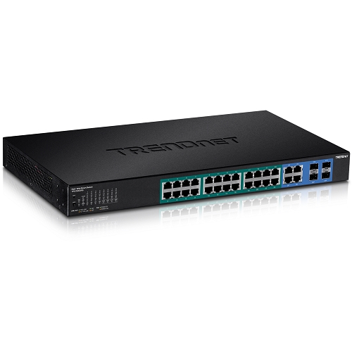 28 PORT GIGABIT WEB SMART  POE SWITCH - Trendnet