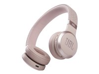 JBL LIVE 460NC - Auriculares con diadema con micro - en oreja - Bluetooth - inalámbrico cableado - cancelación de sonido activo - conector de 35 mm - rosa - Código: JBLLIVE460NCROSAM | Compra en Guadalajara