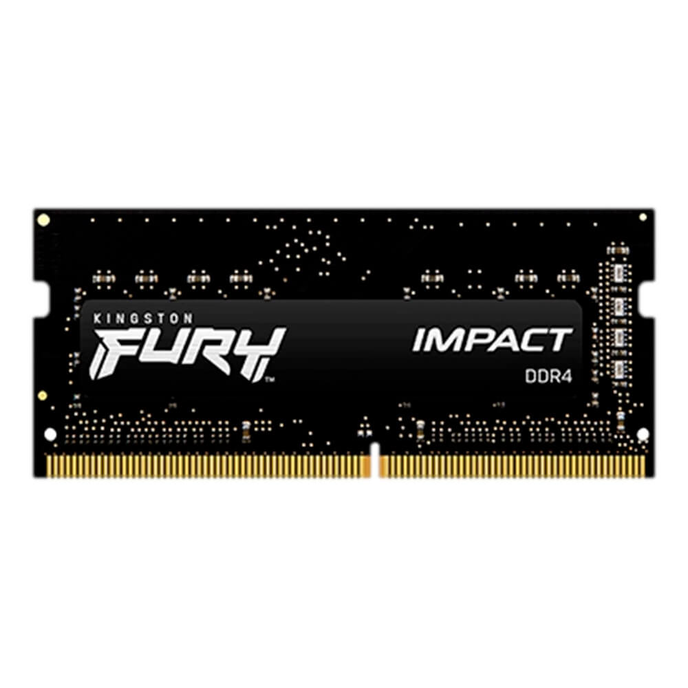 MEMORIA SODIMM DDR4 FURY IMPACT R CL20 16GB 3200MHZ KF432S20IB/16R - Código: KF432S20IB/16R | Compra en Guadalajara