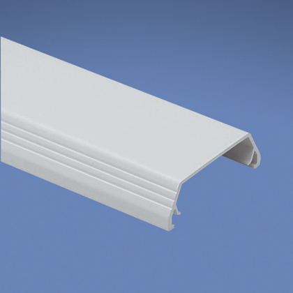 Cubierta Tapa tipo bisagra para canaleta T-45 de PVC rígido 60.3 x 19.1 x 2438.4 mm Color Blanco T45CWH8 - Código: T45CWH8 | Compra en Guadalajara