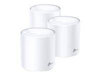 TP-LINK Deco X60 - Sistema Wi-Fi - 3 enrutadores 1GbE - Wi-Fi 6 - Doble banda - Código: DecoX603-pack | Compra en Guadalajara