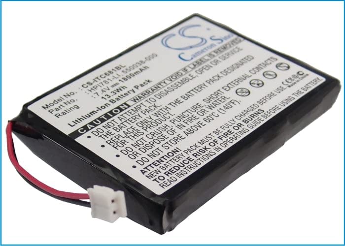 GTS - Batería del lector de código de barras - para Intermec 681A, 681DM, 681T, 781T, 782, 782T, 782TCR - Código: HPI781-LI | Compra en Guadalajara