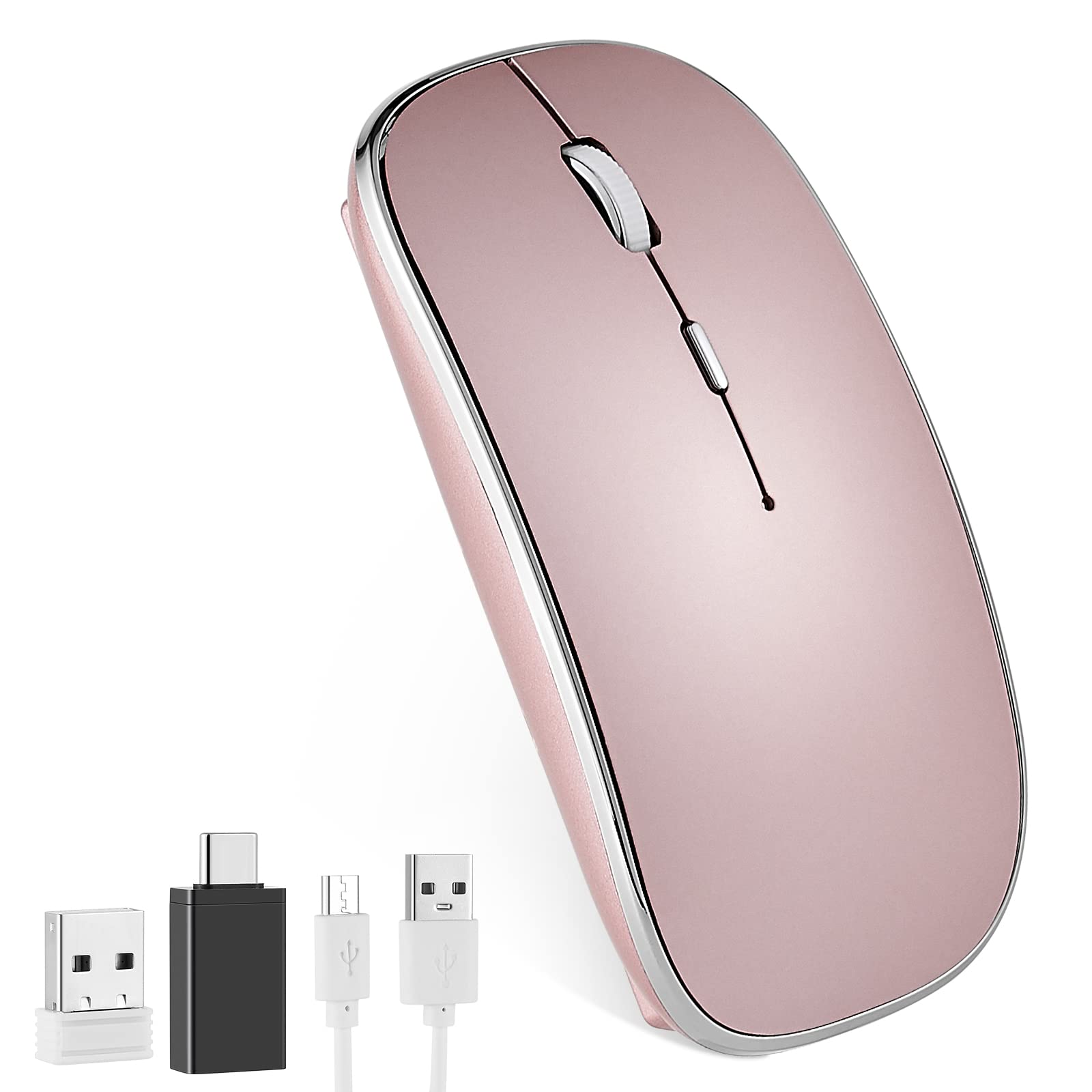 MOUSE OPTICO INALAMBRICO  RECARGABLE PARA MULTIPLES DISPOSITI - Código: VB70750 | Compra en Guadalajara
