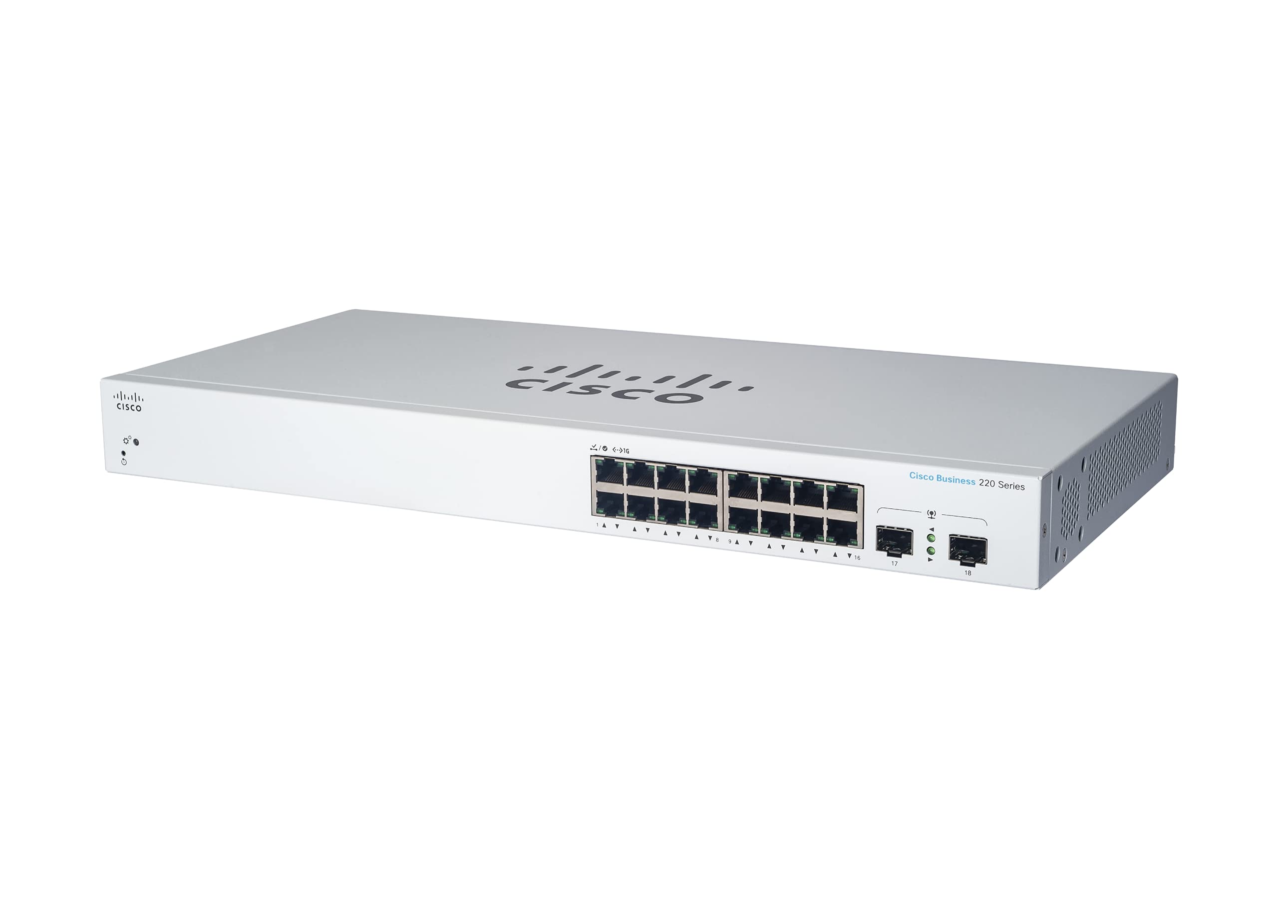 CBS220 SMART 16-PORT GE POE 2x1g-sfp UPC  - CISCO