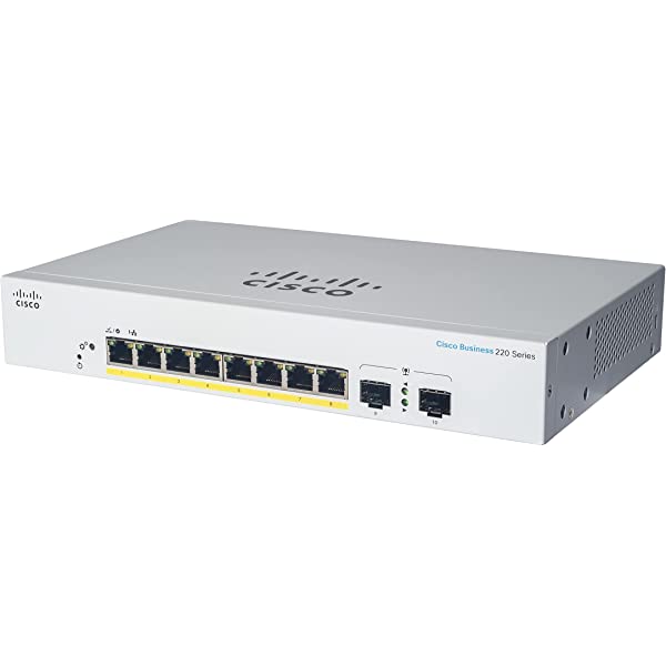 Switch Cisco Cbs2208PE2GNa  Switch Cisco Cbs2208PE2GNa 8Ptos Poe  CBS220-8P-E-2G-NA  CBS220-8P-E-2G-NA - CBS220-8P-E-2G-NA