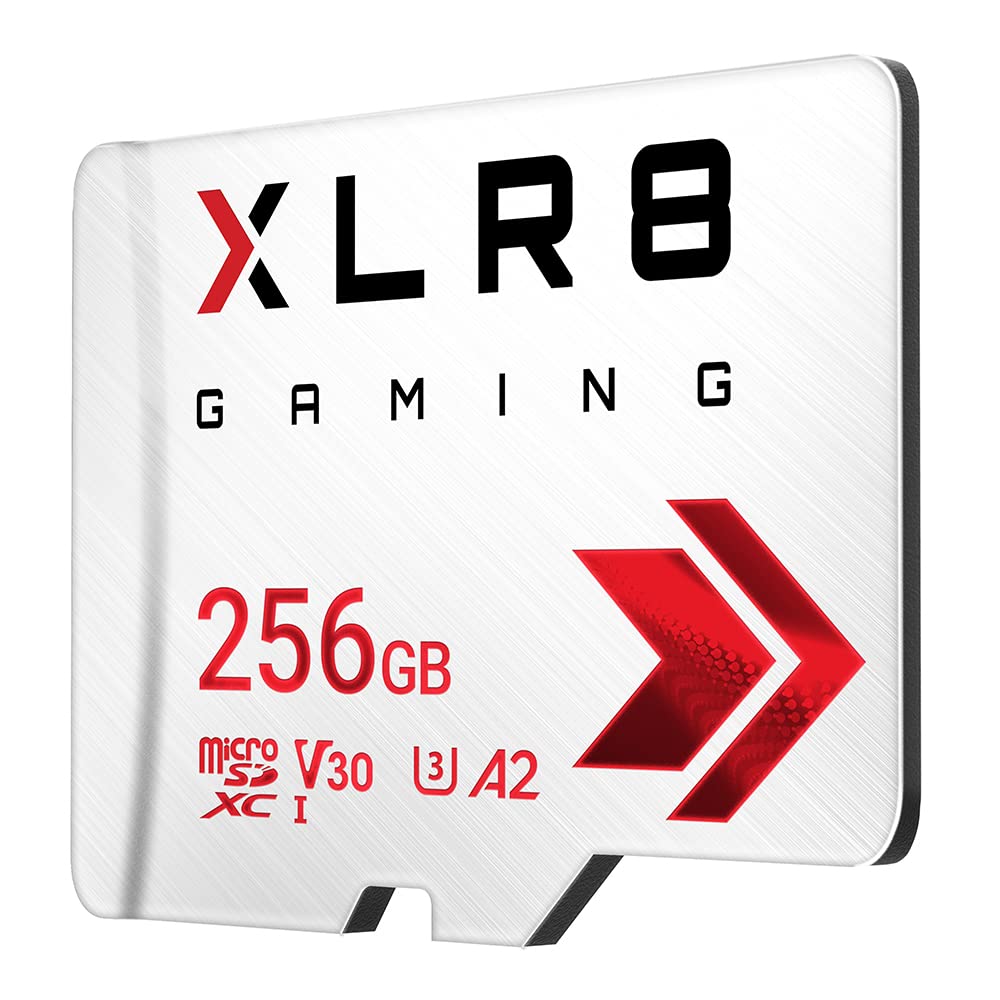 Memoria Flash Micro SD PNY XLR8 256GB Clase 10 U3 V30 Lect 100/90Mbs Mobile Consolas Gamers Video 4K Color Blanco P-SDU256V32100XLR-GE - Código: P-SDU256V32100XLR-GE | Compra en Guadalajara