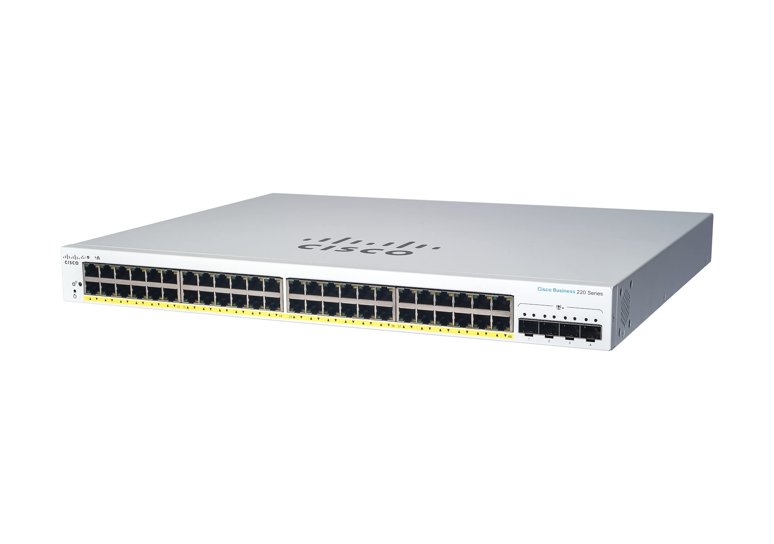 CBS220 SMART 48-PORT GE 4X10G  SFP - Código: CBS220-48T-4X-NA | Compra en Guadalajara