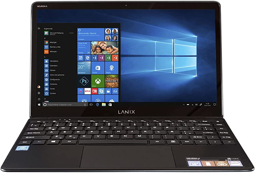 LAPTOP LANIX 14 Pentium J3710 4gb/256gb SSD 14 Windows 10 Wifi BT USB 2 SD HDMI - Código: NEURON AP256-B21 | Compra en Guadalajara