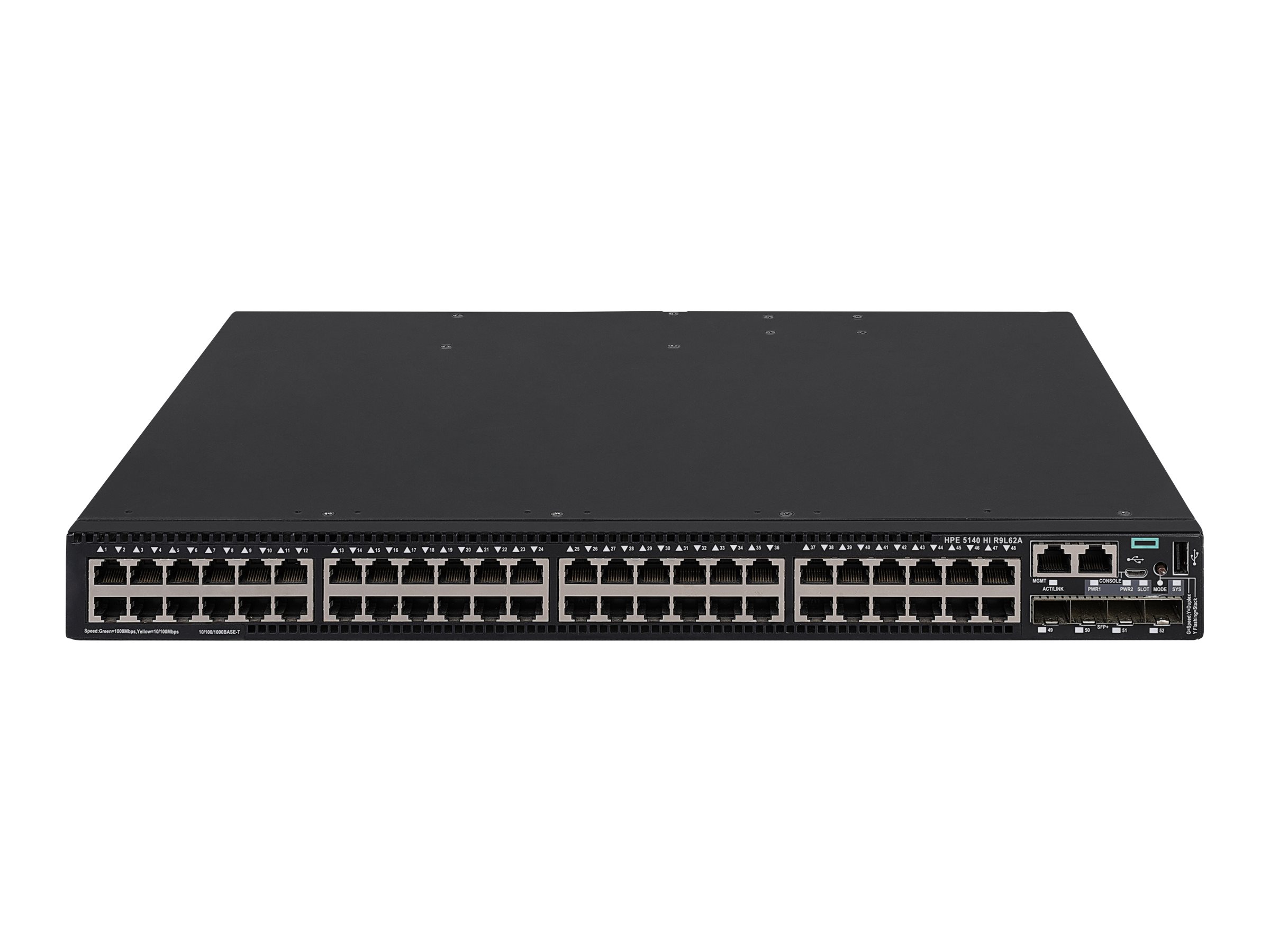 HPE FlexNetwork 5140 Gestionado L3 Gigabit Ethernet 10/100/1000 Energía Sobre Ethernet PoE 1U R9L62A - Código: R9L62A | Compra en Guadalajara