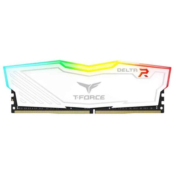MEMORIA DIMM DDR4 TEAMGROUP TF4D432G3200HC16FDC01 32GB 2X16GB 3200MHZ DELTA R CL16 RGB WHITE - Código: TF4D432G3200HC16FDC01 | Compra en Guadalajara
