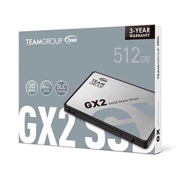 UNIDAD SSD 2.5 TEAMGROUP 512GB T253X2512G0C101 SATA3 TEAM GX2 530 MB/S480MB/S - Código: T253X2512G0C101 | Compra en Guadalajara