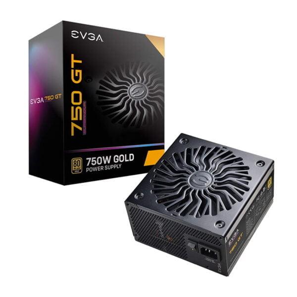 FUENTE DE PODER EVGA SUPERNOVA  750W GT 80 PLUS GOLD FULL MODULAR/A - Código: 220-GT-0750-Y1 | Compra en Guadalajara