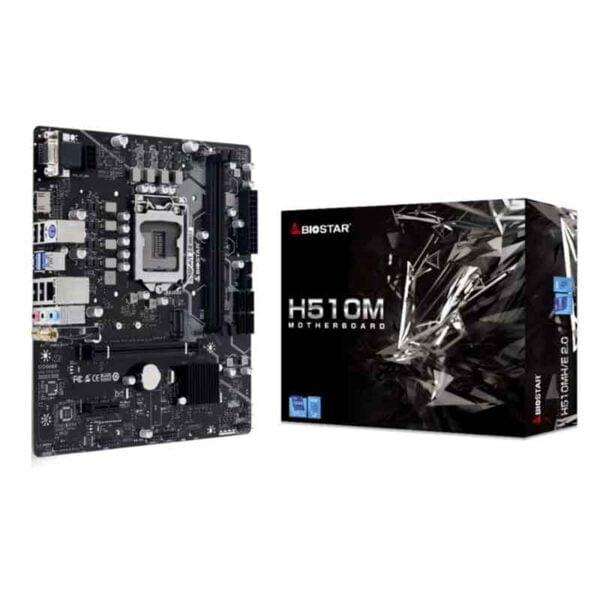 MOTHERBOARD BIOSTARH510MHP 2.0SOCKET 1200DDR4 64GBUSB 3.2PCIE 3.0/4.0HDMIMICRO ATX - Código: H510MHP 2.0 | Compra en Guadalajara