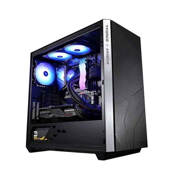 GABINETE T FORCE X IN WIN MEDIA TORRE VIDRIO TEMPLADO COLOR NEGRO USB 30 TG160502 - Código: TG160502 | Compra en Guadalajara