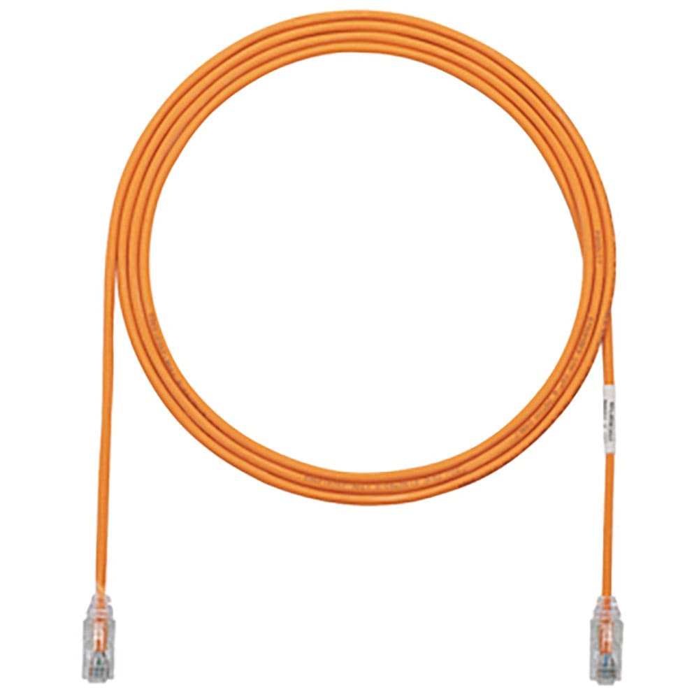 Cable de Parcheo TX6 UTP Cat6 Diámetro Reducido 28AWG Color Naranja 1ft UTP28SP1OR - Código: UTP28SP1OR | Compra en Guadalajara