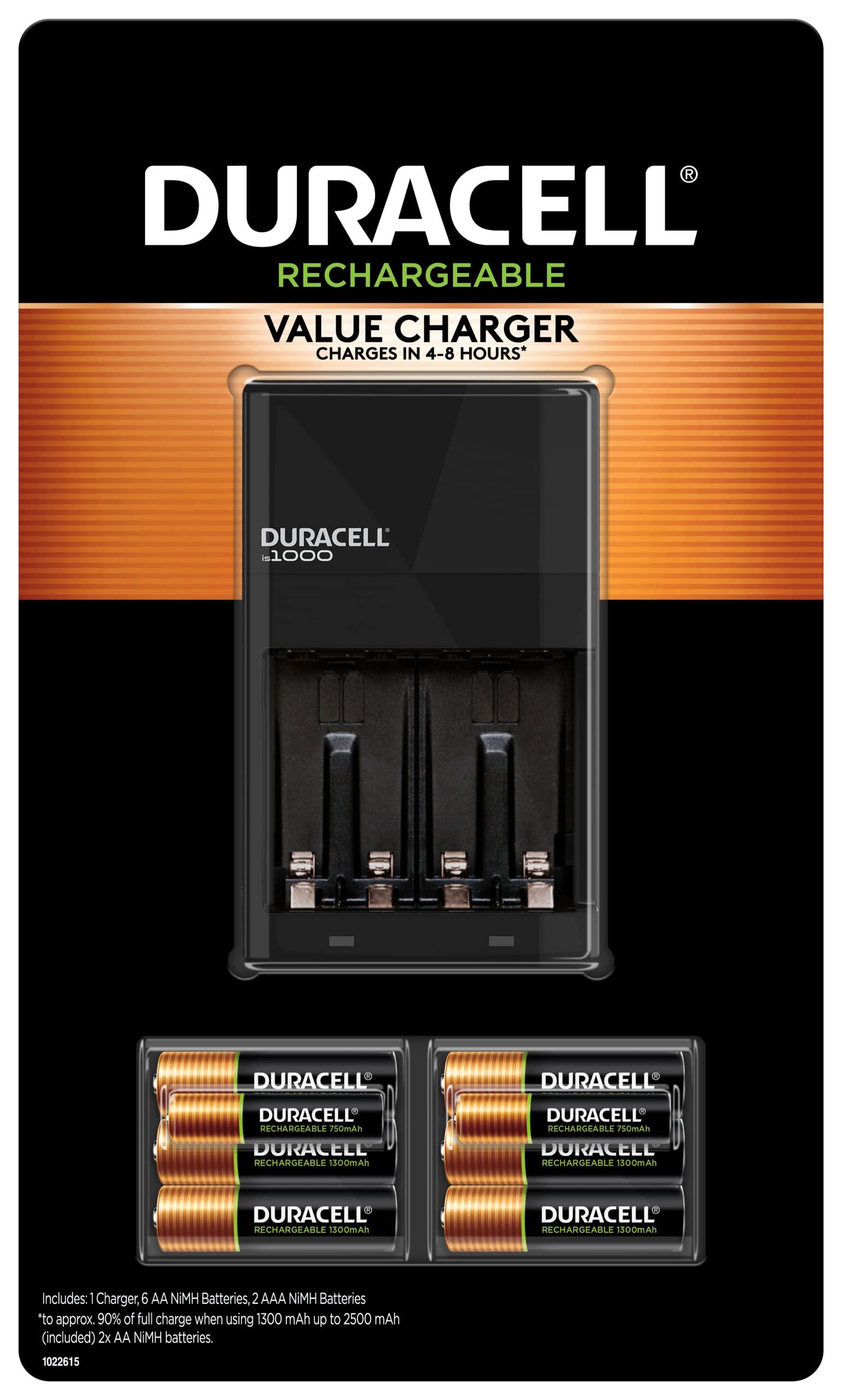 Pack Cargador con 6 pilas AA y 2AAA recargables, 41333031194 - Código: 41333031194-GO | Compra en Guadalajara