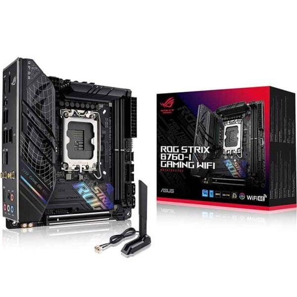 MB ASUS ROG STRIX B760 I GAMING WIFI LGA1700 2DDR5 64GB 2 M2 ROG STRIX B760 I GAMING WIFI - Código: ROG STRIX B760-I GAMING WIFI | Compra en Guadalajara