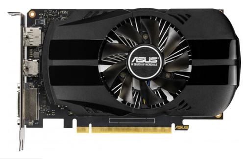 Asus PhGtx1650O4Gd6  Oc Edition  Tarjeta Grfica  Gf Gtx 1650  4 Gb Gddr6  Pcie 30 X16  Dvi Hdmi Displayport - PH-GTX1650-O4GD6