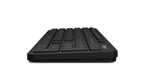 KIT TECLADO Y MOUSE BLUETOOTH  ATOM BULK BOTONES MULTIMEDIA Y TEC - Microsoft
