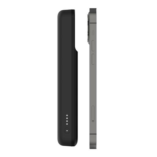 Belkin - Cargador inalámbrico - 10000 mAh - 18 vatios - Fast Charge - 2 conectores de salida magnética 24 pin USB-C USB - en el cable USB-C - negro - para Apple iPhone 12 12 mini 12 Pro 12 Pro Max - Belkin