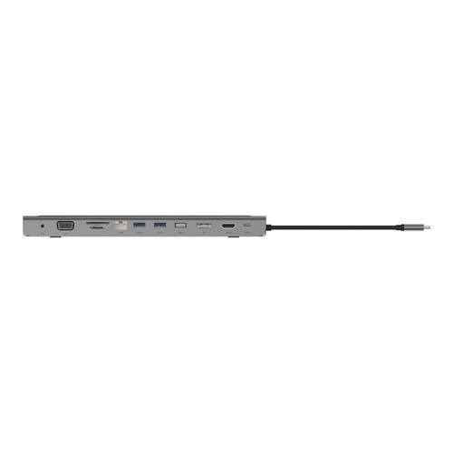 Belkin CONNECT 11-in-1 - Soporte multipuerto - USB-C - VGA HDMI DP - 1GbE - Belkin