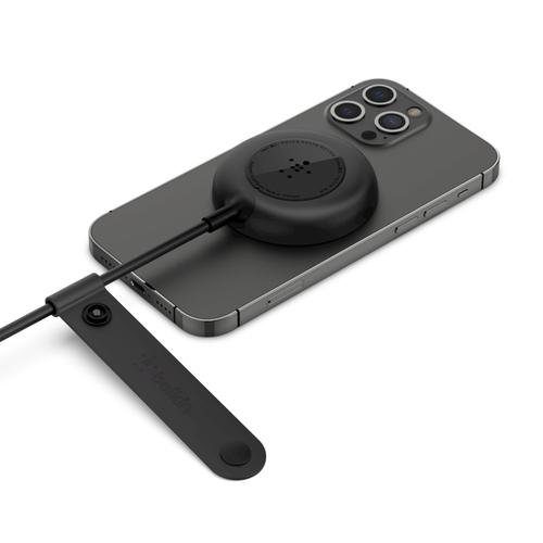 Belkin WIA005ttBK Smartphone Negro Corriente alterna Cargador inalámbrico Carga rápida Interior WIA005TTBK - Belkin
