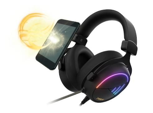 DIADEMA GAMDIAS HEBE M2 NEGRO RGB HEBE M2 - Gamdias