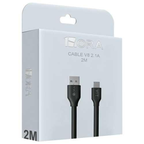 CABLE 1M 2.1A USB A TIPO C NEGRO copia CAB245N - Código: CAB245N | Compra en Guadalajara