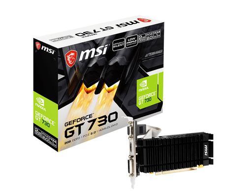GPU MSI GEFORCE GT 730 2GB DDR3 N730K-2GD3H/LPV1 - Código: N730K-2GD3H/LPV1 | Compra en Guadalajara