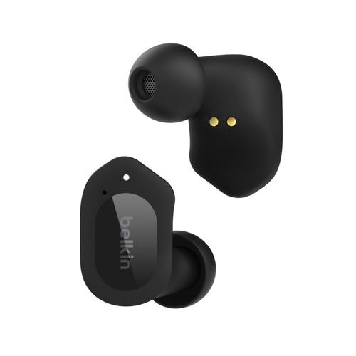 AUDIFONOS TRUE WIRELESS EARBUDS NEGROS AUC005BTBK - Código: AUC005BTBK | Compra en Guadalajara