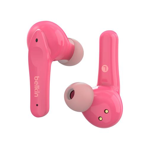 Belkin SoundForm Nano for Kids - Auriculares inalámbricos con micro - en oreja - Bluetooth - rosa - Código: PAC003btPK | Compra en Guadalajara