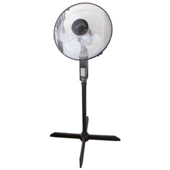 VENTILADOR DE PEDESTAL MAN 16 GRIS/NEGRO VPG9016 - Código: VPG-9016 | Compra en Guadalajara