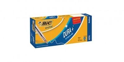 Bolígrafo BIC Cristal Dura Punto Mediano 1.0mm Color Azul C/12 Pzas 923996 - Código: 923996 | Compra en Guadalajara