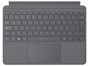 Microsoft Surface Go Type Cover  Teclado  Con Panel Tctil Acelermetro  Retroiluminacin  Espaol Latinoamrica  Carbn Claro  Comercial - KCT-00126