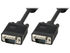 CABLE XCASE VGA 3.0M MACHO MACHO NEGRO ACCCABLE61 - Código: ACCCABLE61 | Compra en Guadalajara