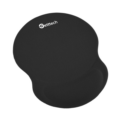MOUSEPAD DE GEL GETTTECH CON RE  POSAMUNECAS COLOR NEGRO - Código: GGD-STD-01-BK | Compra en Guadalajara