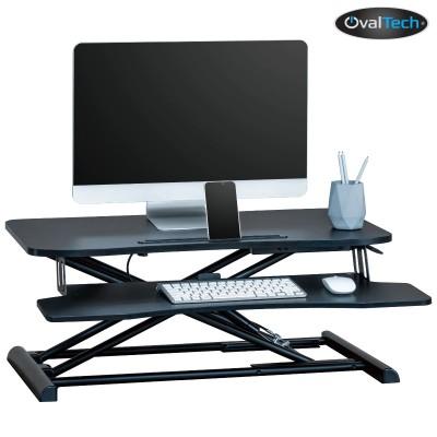 Estación De Trabajo De Pie Y Sentado OVALTECH OVDESK-800MM Estación De Trabajo De Pie Y Sentado OVDESK-800MM OVALTECH De Dimensiones 800x400mm - Código: OVDESK-800MM | Compra en Guadalajara