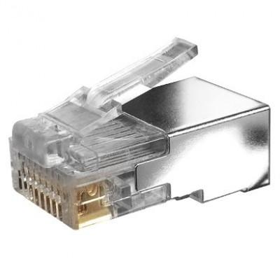 PLUG RJ45 CAT 6 STP 100 PIEZAS  BROBOTIX - Código: 177077 | Compra en Guadalajara