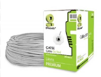 Bobina BROBOTIX 308201 Bobina UTP CAT5e 200 Mts Interior Gris CCA BROBOTIX 308201 - Código: 308201 | Compra en Guadalajara