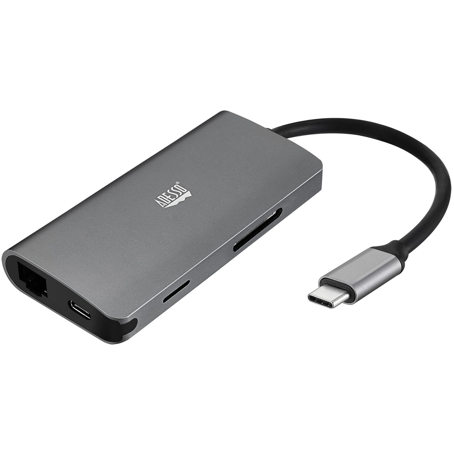 HUB MULTIPUERTOS 8 EN 1 USB C   - Código: AUH-4030 | Compra en Guadalajara
