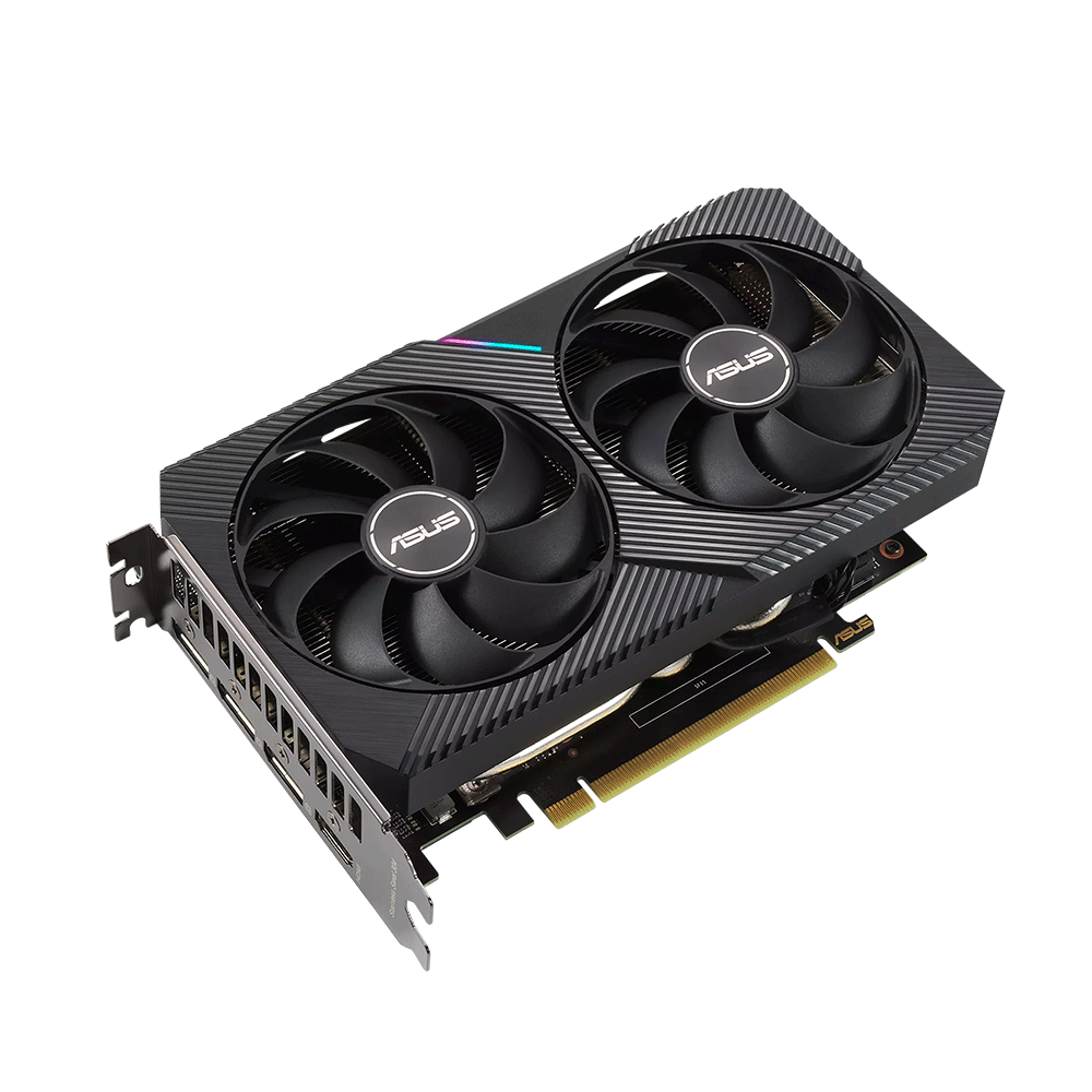 Asus  Pci Express 40  Nvidia Geforce Rtx 3050  Gddr6 Sdram - DUAL-RTX3050-08G