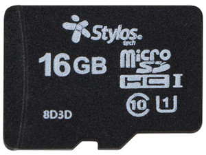 MEMORIA STYLOS MICRO SD 16GB CL10 C/ADAPTADOR STY-STMS161B - Código: STY-STMS161B | Compra en Guadalajara