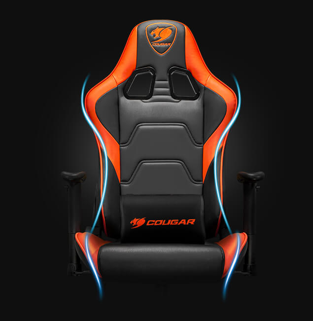 3MELIBLB.0001 SILLA COUGAR ARMOR ELITE NEGRO 3MELIBLB.0001