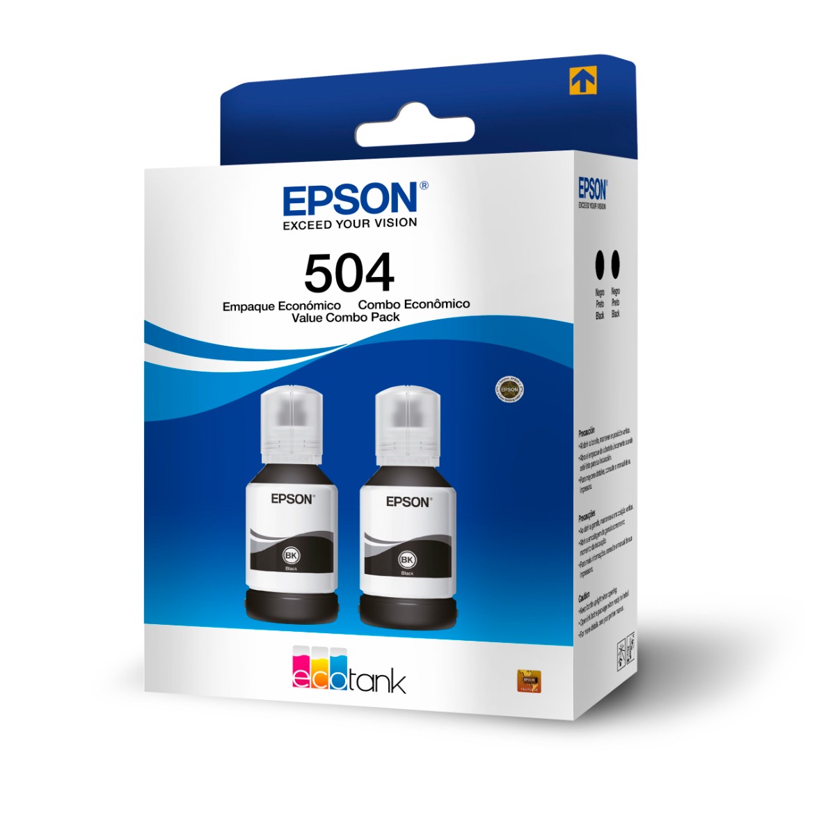 TINTA T504 NEGRA 2 PACK T504120-2P - Código: T504120-2P | Compra en Guadalajara