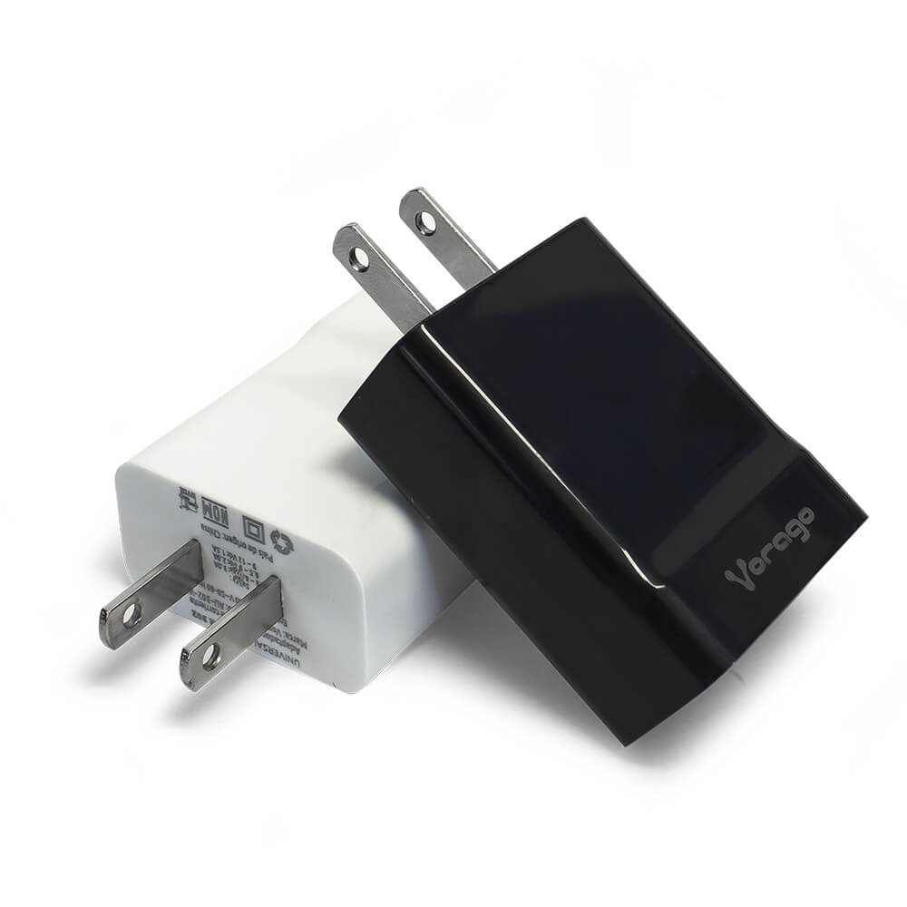 CARGADOR VORAGO PARA PARED AU-302 FAST CHARGE 3.0A 1 USB NEGRO AU-302 - Código: AU-302 | Compra en Guadalajara