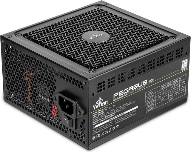 FUENTE DE PODER YEYIAN PEGASUS  1000W 80 PLUS PLATINUM ATX 12V - Código: YFP-1K031-01 | Compra en Guadalajara